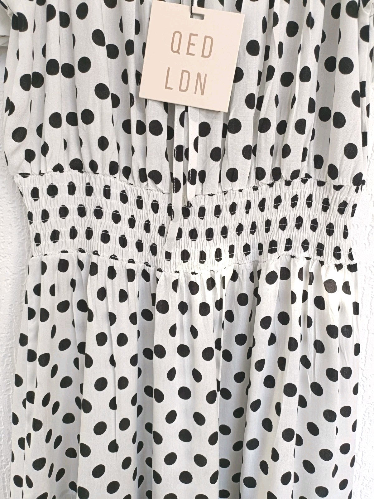 QED London Polka Dot Dress Size Large