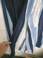 Chilli & Charm Thin Strap , Side Split Dress Navy, Size up to UK 12