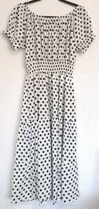 QED London Polka Dot Dress Size Large