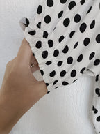 QED London Polka Dot Dress Size Large